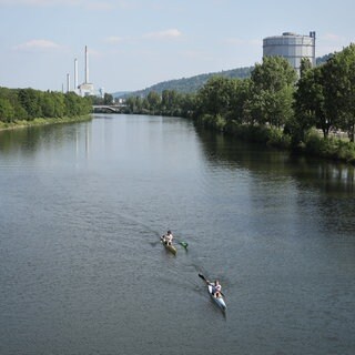 Neckar in Stuttgart