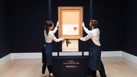 Banksy-Kunstwerk
