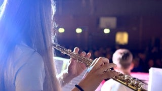 Schülerinnen und Schüler der Big Band des Wilhelm-Hofmann-Gymnasiums