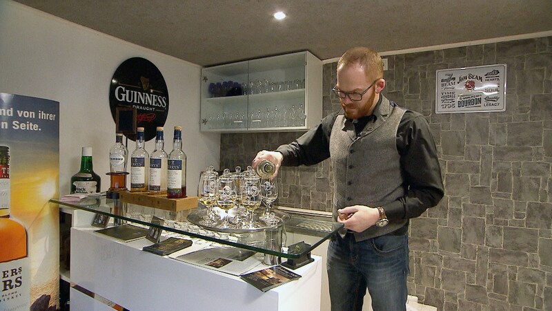 Whiskey-Ausschank in Bruschied