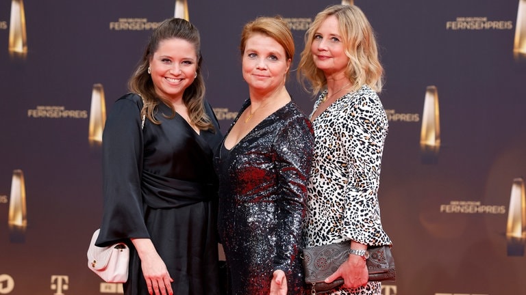 Annette Frier mit ihren Schwestern Caroline und Sabine
