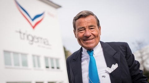 Ex-Trigema-Chef Wolfgang Grupp ist im Krankenhaus.