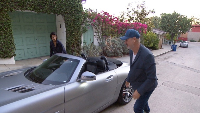 Hollywood-Regisseurs Roland Emmerich mit Ehemann Omar in Los Angeles
