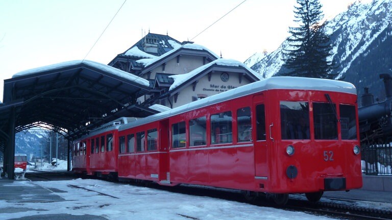 Im Bahnhof Chamonix