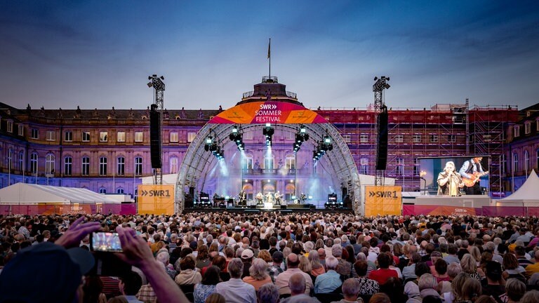 Die Premiere der Show "Viva la Vida" bei SWR1 Pop & Poesie beim SWR Sommerfestival