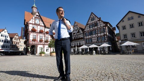 Cem Özdemir in Bad Urach