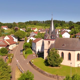 Die Hauptstraße in Oberreidenbach