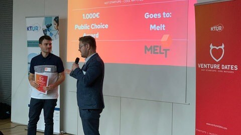 an der Uni Landau treffen Investoren mit Start-Up-Unternehmen zusammen
