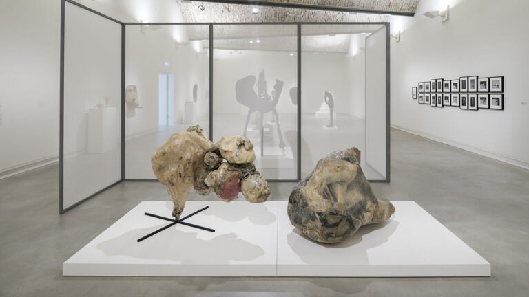 Ausstellungsansicht: Körpersprachen, Alina Szapocznikow im Kunstmuseum Ravensburg