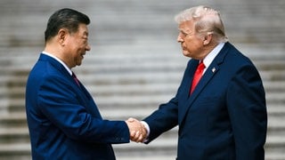 Präsident Donald J. Trump besucht China
