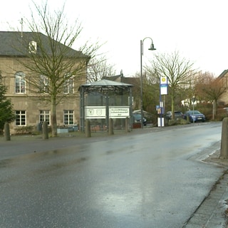 Die Hauptstraße in Bell