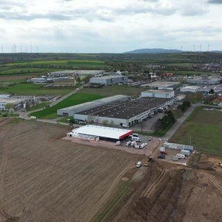 Alzey Gebiet für die neue High-Tech Produktionsstätte