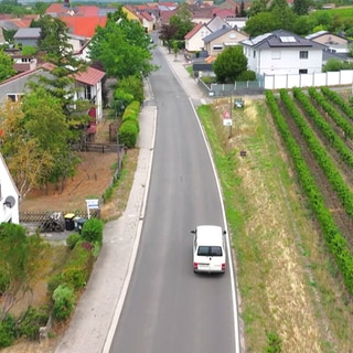 Die Bellerkirchstraße in Eckelsheim