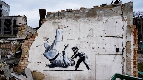 Banksy-Kunstwerk