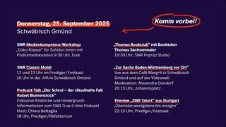 SWR Regiotour: Das gesamte Programm