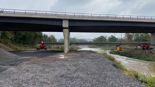 Die B9-Brücke bei Sinzig über die Ahr ist neu gebaut