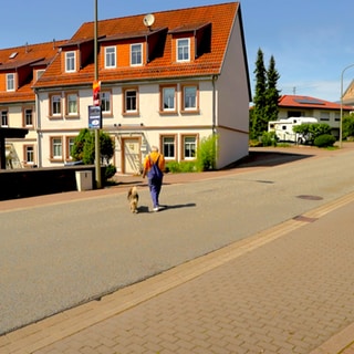Die Glanstraße in Matzenbach-Gimsheim