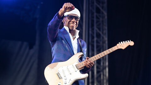 Nile Rodgers bei einem Liveauftritt