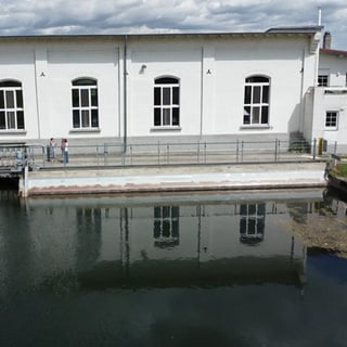 Das historische Wasserkraftwerk in Obermarchtal