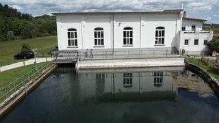 Das historische Wasserkraftwerk in Obermarchtal