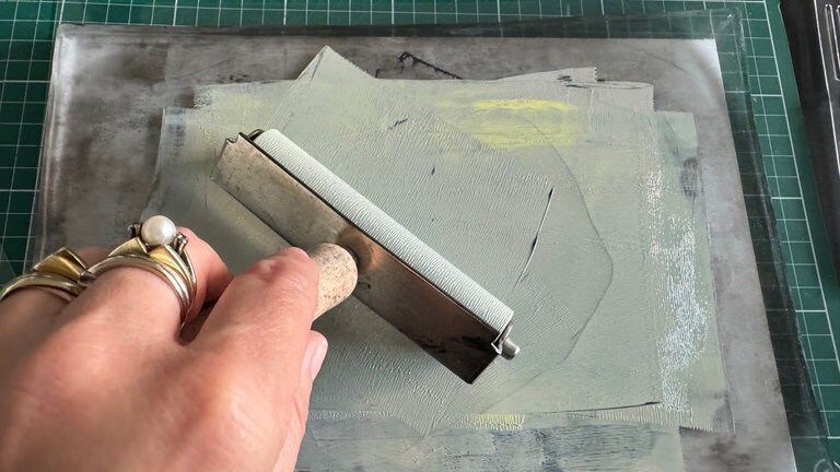 Drucken mi Gel-Platten