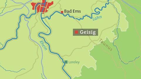 Karte Geisig
