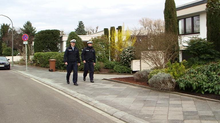 Ludwigshafen-Oggersheim Polizeiüberwachung