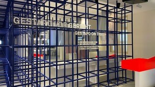 Im Hotel Silber in Stuttgart ist noch bis 20.Juli die Sonderausstellung "Gestapo vor Gericht" zu sehen.