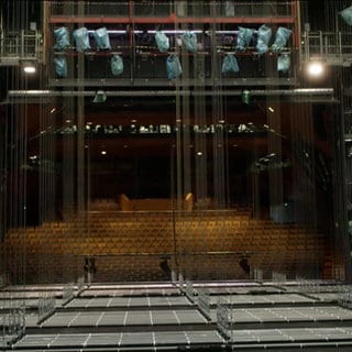 Bühne im Stuttgarter Opernhaus
