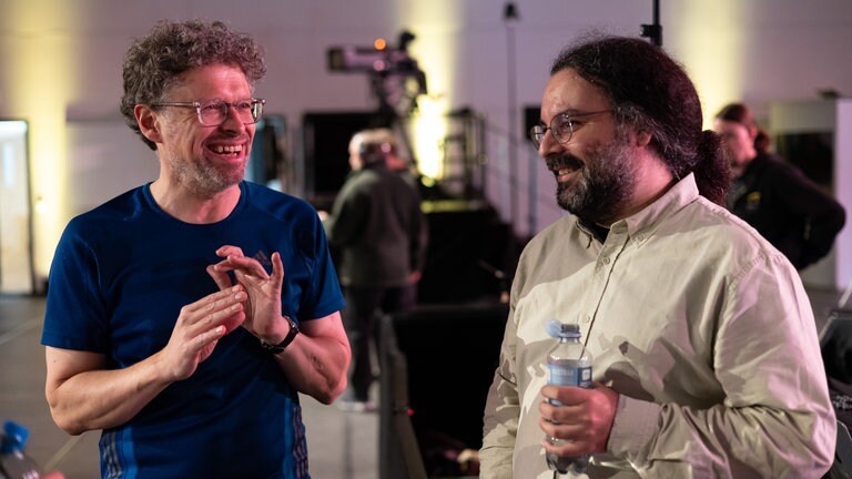 Carl Rosman (l.) und Turgut Erçetin