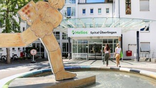 Das Helios Spital in Überlingen.