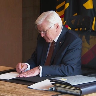 Bundespräsident Frank-Walter Steinmeier zu Besuch in Andernach