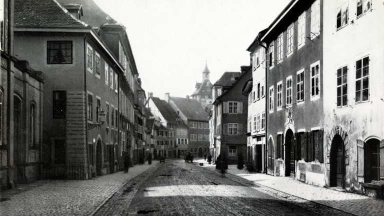 Die Konstanzer Innenstadt im 19. Jahrhundert