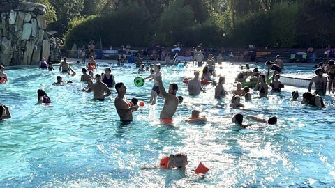 Badespaß im Heilbronner Freibad Gesundbrunnen (Archivbild). 