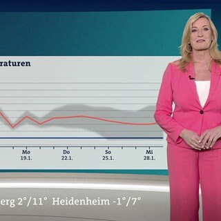 Wetterreporterin Claudia Kleinert