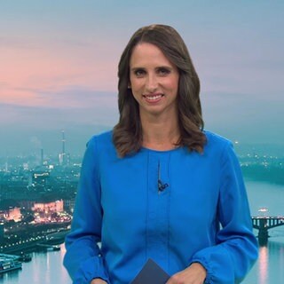 Nachrichtensprecherin Denise Schneider