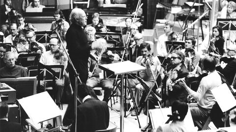 Donaueschingen Orchesterfoto von 1974, Dirigent: Ernest Bour