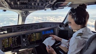 Vesia Kadi SWISS-Pilotin aus Crailsheim