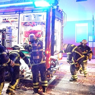 Einsatz beim Wohnungsbrand