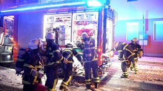 Einsatz beim Wohnungsbrand