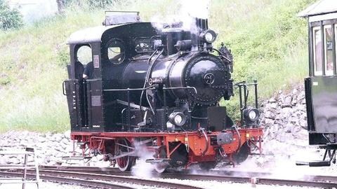 Schmalspur-Dampflok Nr. 12 der Härtsfeldbahn