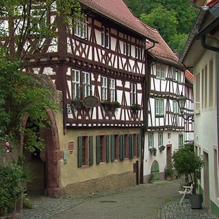 Fachwerkhäuser in Weinheim