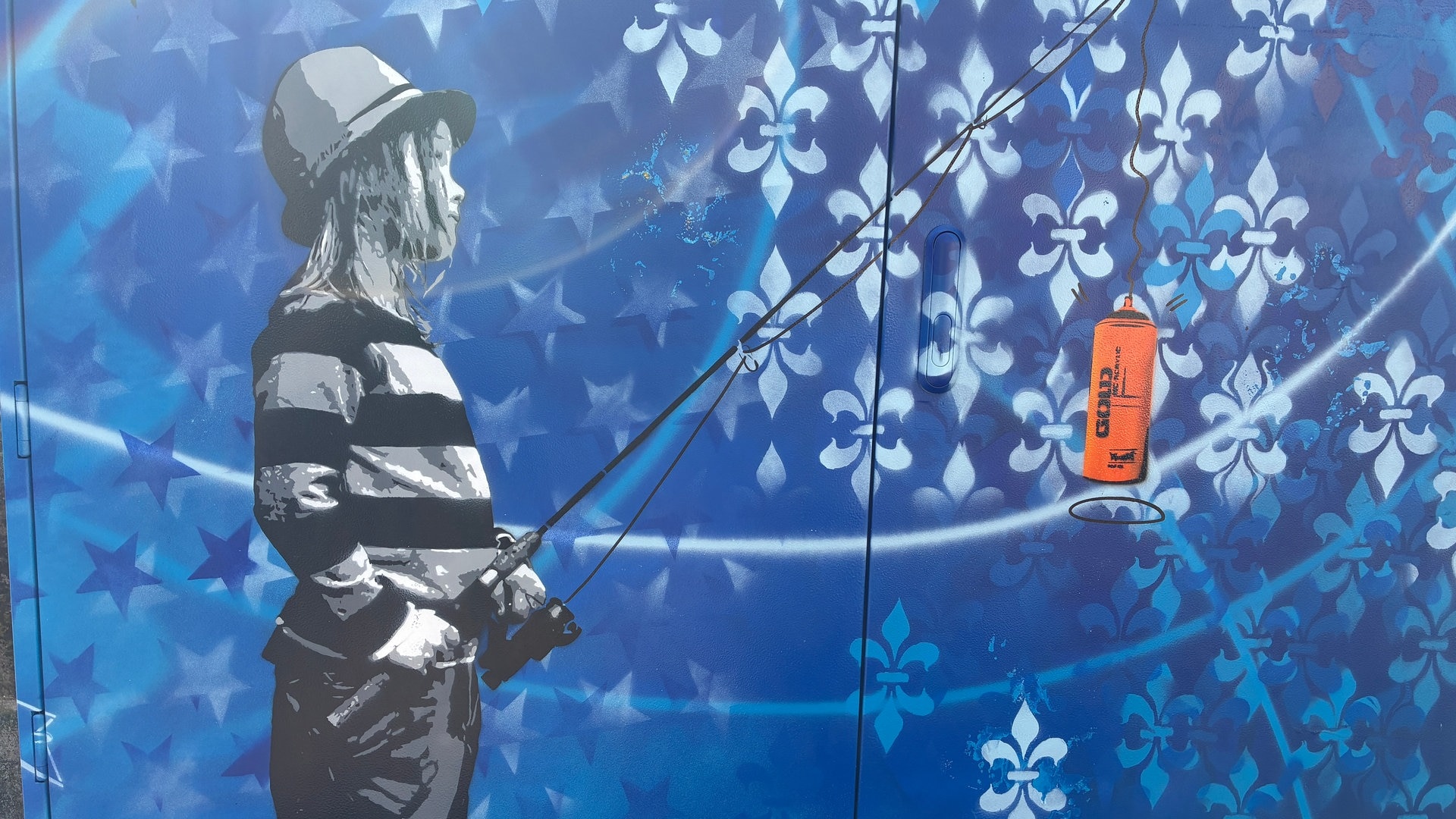Wenn grau zu bunt wird: Wie der "Breisgau-Banksy" Innenstädte schöner macht