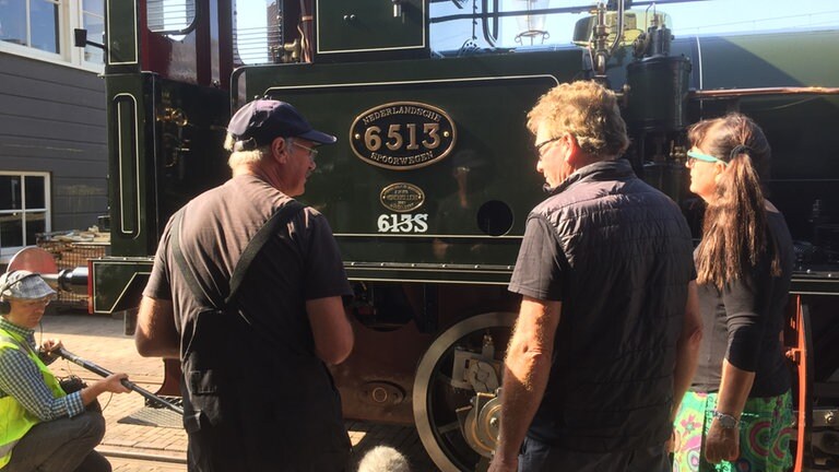 Im Stoomtram-Museum Hoorn-Medemblik bekommt jeder Besucher fachmännische Informationen.
