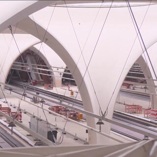 Der neue Bahnhof in Stuttgart