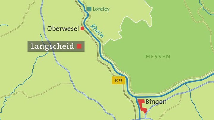 Langscheid - Karte