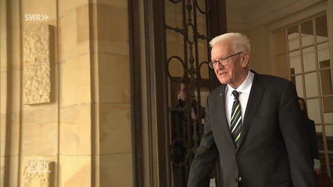 Ehemaliger Ministerpräsident von Baden Württemberg Winfried Kretschmann