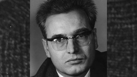 Schrifsteller Martin Walser, aufgenommen in den 1950ern