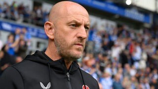 Torsten Lieberknecht beim Spiel gegen Magdeburg