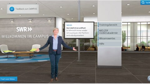 Ausschnitt Campus. © SWR